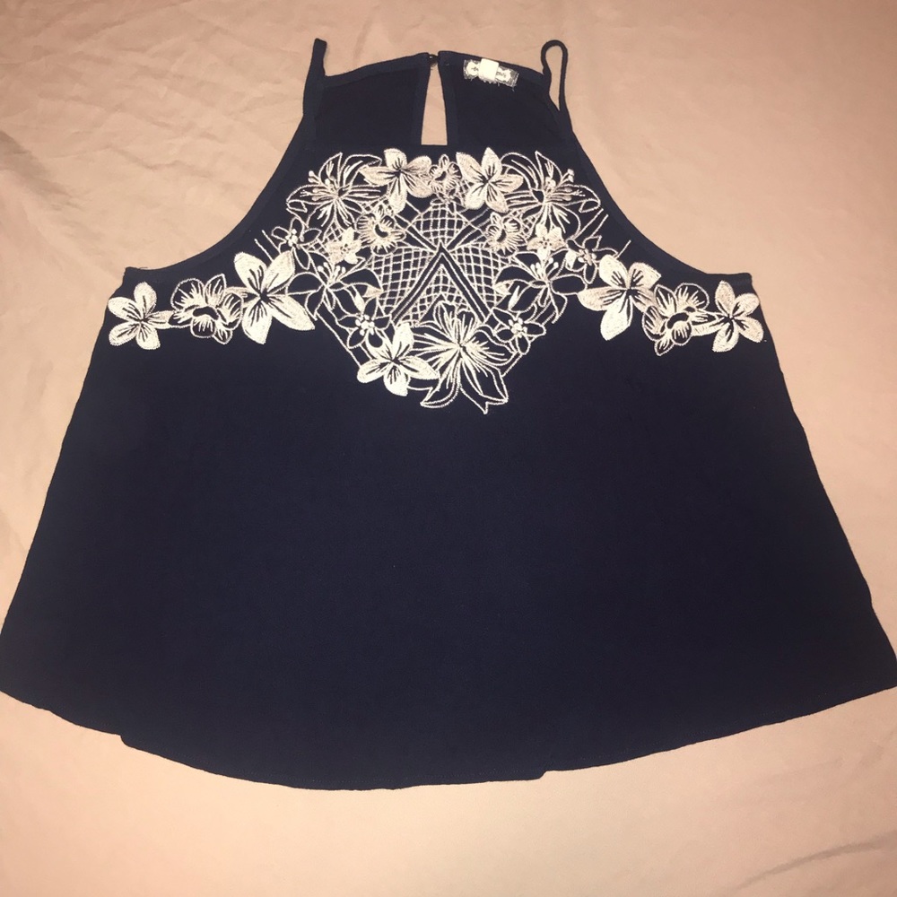 Floral, Flowy Tank Top